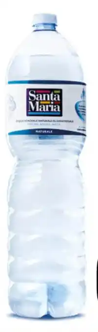 Conad ACQUA NATURALE SANTA MARIA 2L offerta