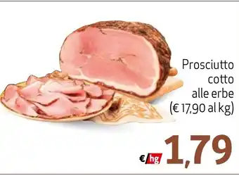 Eurospesa Prosciutto cotto alle erbe offerta