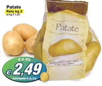 Prix Quality Patate Rete kg 2 offerta