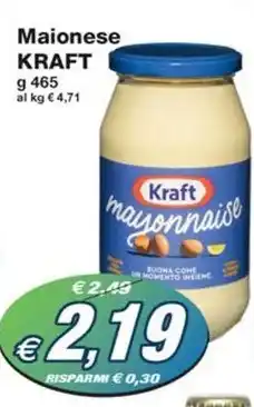 Prix Quality Maionese KRAFT offerta