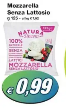Prix Quality Mozzarella Senza Lattosio offerta