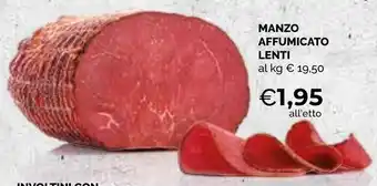 Mercatò Big MANZO AFFUMICATO LENTI offerta