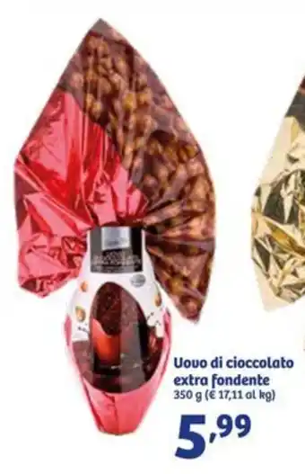 In'S Mercato Uovo di cioccolato extra fondente 350 g offerta