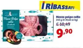Mezzo polpo cotto 250 g
