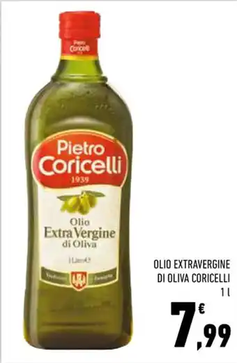 Conad Margherita OLIO EXTRAVERGINE DI OLIVA CORICELLI 1 l offerta