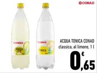Conad Margherita ACQUA TONICA CONAD classica, al limone, 1 l offerta