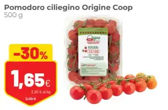 Coop famiglia cooperativa Pomodoro ciliegino Origine Coop 500 g offerta