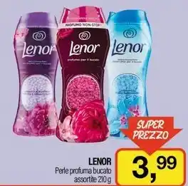 Caddy's LENOR Perle profuma bucato assortite 210g offerta