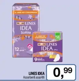 Caddy's LINES IDEA Assorbenti assortiti offerta