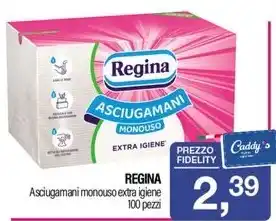 Caddy's REGINA Asciugamani monouso extra igiene offerta