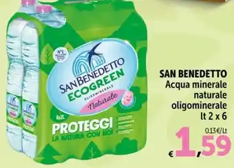 Carrefour Market SAN BENEDETTO Acqua minerale naturale offerta