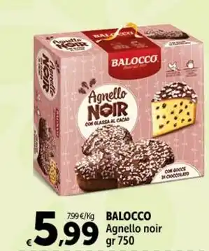 Carrefour Market BALOCCO Agnello noir gr 750 offerta