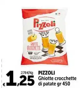 Carrefour Market PIZZOLI Ghiotte crocchette di patate gr 450 offerta