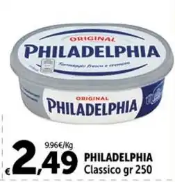 Carrefour Market PHILADELPHIA Classico gr 250 offerta