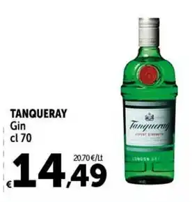 Carrefour Market TANQUERAY Gin cl 70 offerta