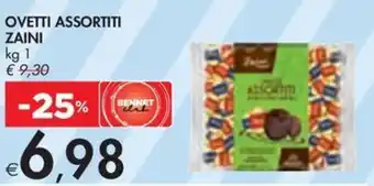 Bennet OVETTI ASSORTITI ZAINI kg 1 offerta
