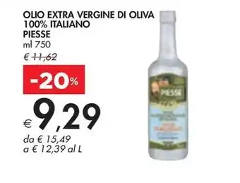 Bennet OLIO EXTRA VERGINE DI OLIVA 100% ITALIANO PIESSE offerta