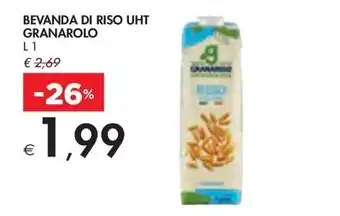 Bennet BEVANDA DI RISO UHT GRANAROLO L1 offerta