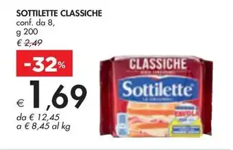Bennet SOTTILETTE CLASSICHE conf. da 8, g 200 offerta
