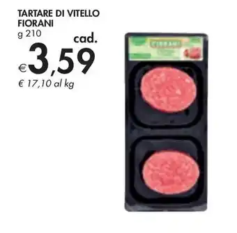 Bennet TARTARE DI VITELLO FIORANI offerta