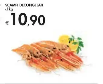 Bennet SCAMPI DECONGELATI offerta