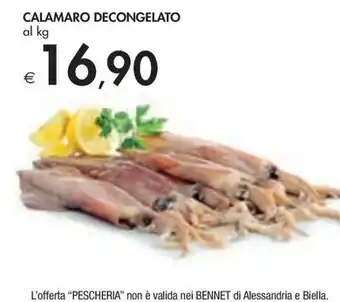Bennet CALAMARO DECONGELATO offerta