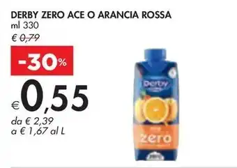 Bennet DERBY ZERO ACE O ARANCIA ROSSA offerta