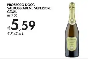 Bennet PROSECCO DOCG VALDOBBIADENE SUPERIORE CAVAL ml 750 offerta