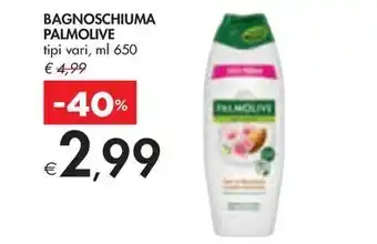 Bennet BAGNOSCHIUMA PALMOLIVE tipi vari, ml 650 offerta