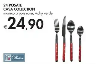 Bennet 24 POSATE CASA COLLECTION offerta