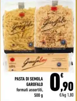 Conad City PASTA DI SEMOLA GAROFALO formati assortiti offerta