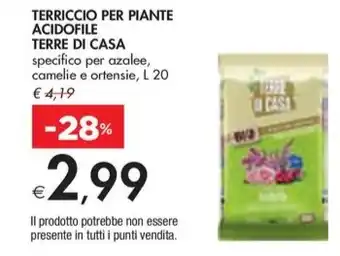 Bennet TERRICCIO PER PIANTE ACIDOFILE TERRE DI CASA offerta