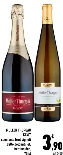 MÜLLER THURGAU CAVIT 75 cl