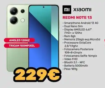 Fiducia & Convenienza xiaomi REDMI NOTE 13 offerta