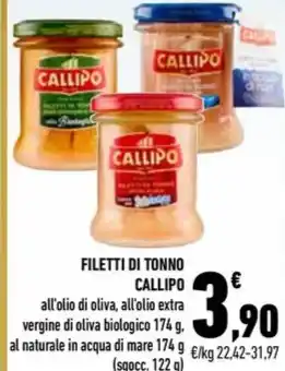 Conad City FILETTI DI TONNO CALLIPO offerta