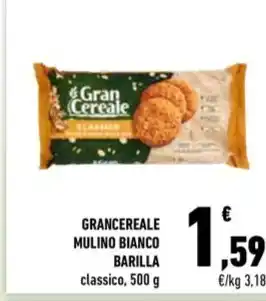 Conad City GRANCEREALE MULINO BIANCO BARILLA classico, 500 g offerta