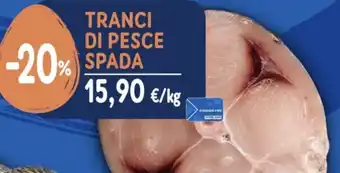 Sapore di Mare TRANCI DI PESCE SPADA offerta