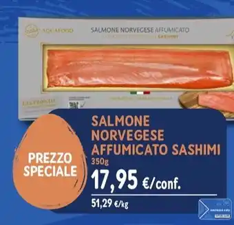 Sapore di Mare SALMONE NORVEGESE AFFUMICATO SASHIMI offerta