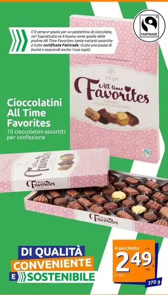 Action Cioccolatini All Time Favorites offerta