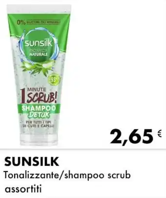 SUNSILK Tonalizzante/shampoo scrub assortiti
