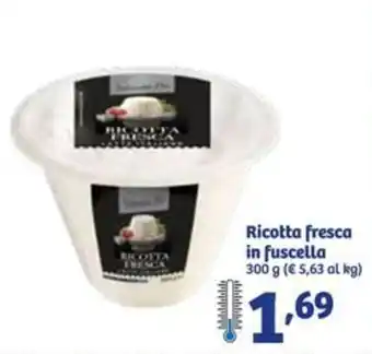 In'S Mercato Ricotta fresca in fuscella 300 g offerta
