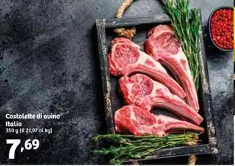 Costolette di ovino Italia 350 g
