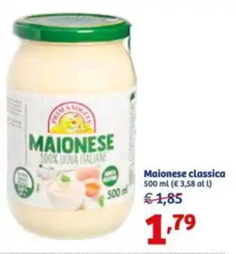 In'S Mercato Maionese classica 500 ml offerta