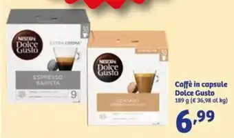 In'S Mercato Caffè in capsule Dolce Gusto 189 g offerta