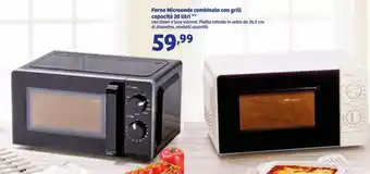 In'S Mercato Forno Microonde combinato con grill capacità 20 litri offerta