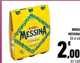 Birra Messina - Birra Messina Cristalli Di Sale 330 G(ml)