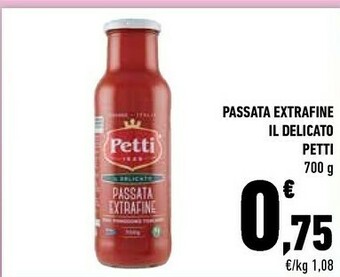 Conad Petti Passata Extrafine Il Delicato offerta