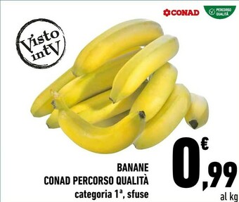Conad Conad Banane offerta