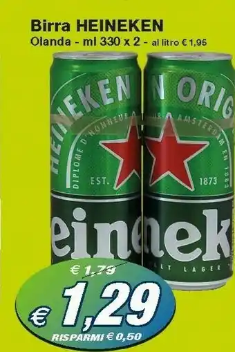 Prix Quality Heineken Birra 660 G(ml) offerta