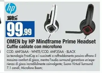 Wellcome HP Cuffie offerta